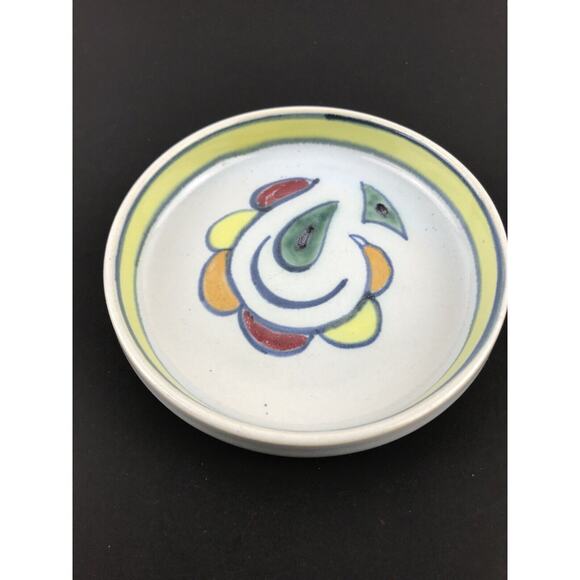 Vintage Buchan Stoneware Pottery Sutherland Coaster Trinket Scotland 4 1/8 - Picture 2 of 11